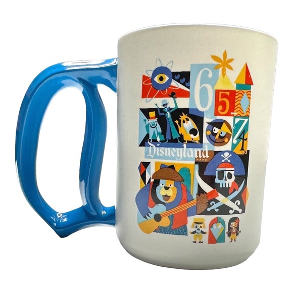 Disney Parks Disneyland Diamond 60th Anniversary 1965-1974 Decades Coffee Mug - Picture 1 of 3